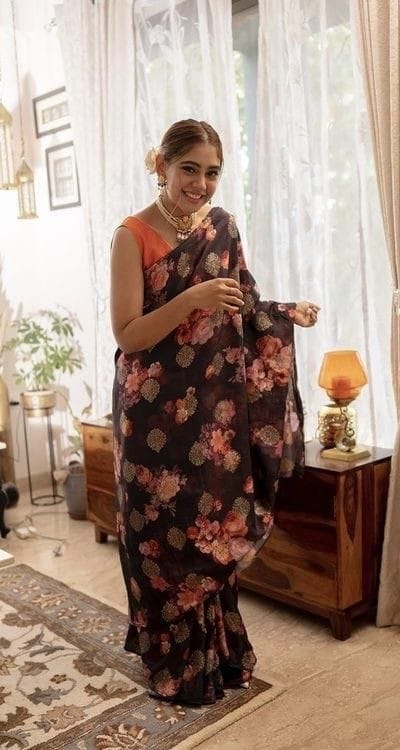 Vk4103 Organza Designer Silk Saree Catalog